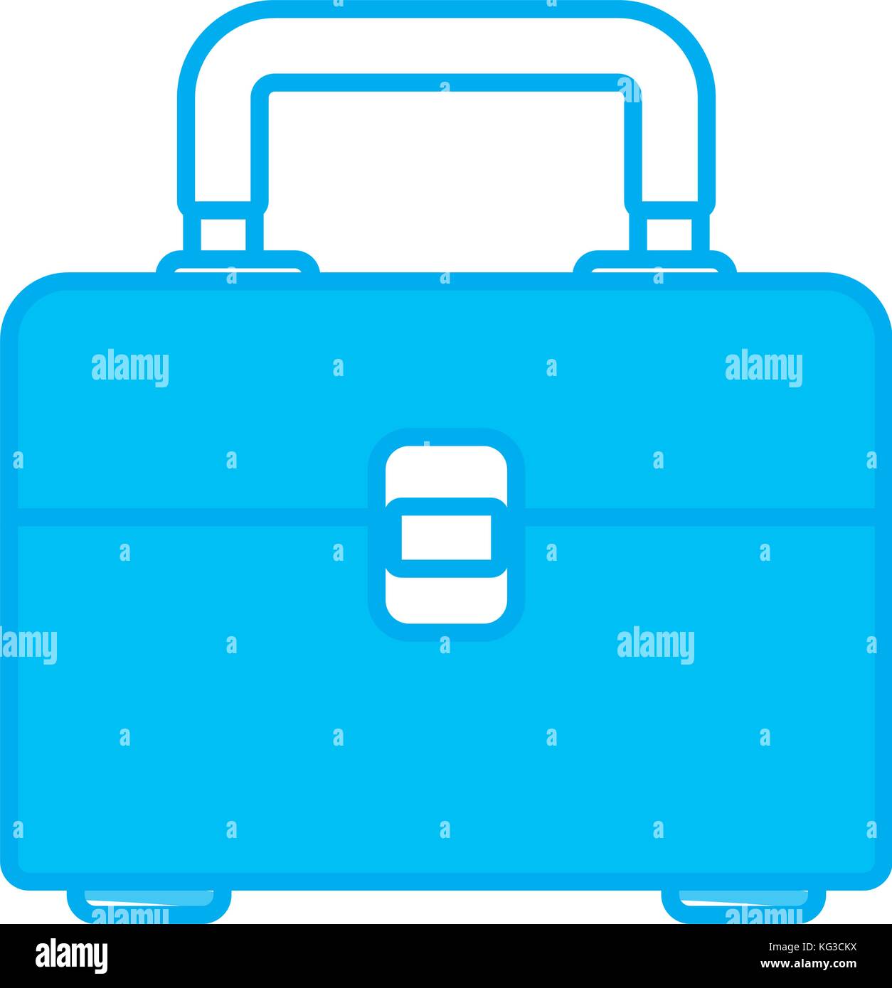 Construction toolbox isolated Stock Vector Image & Art - Alamy