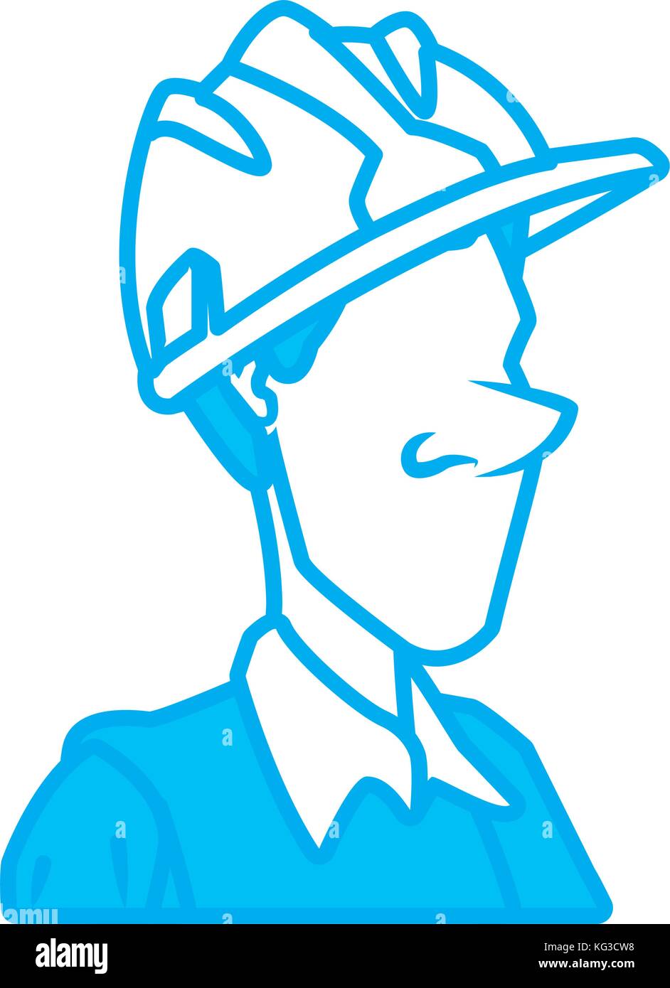 Cartoon worker with tool Stock Vector Image & Art - Alamy