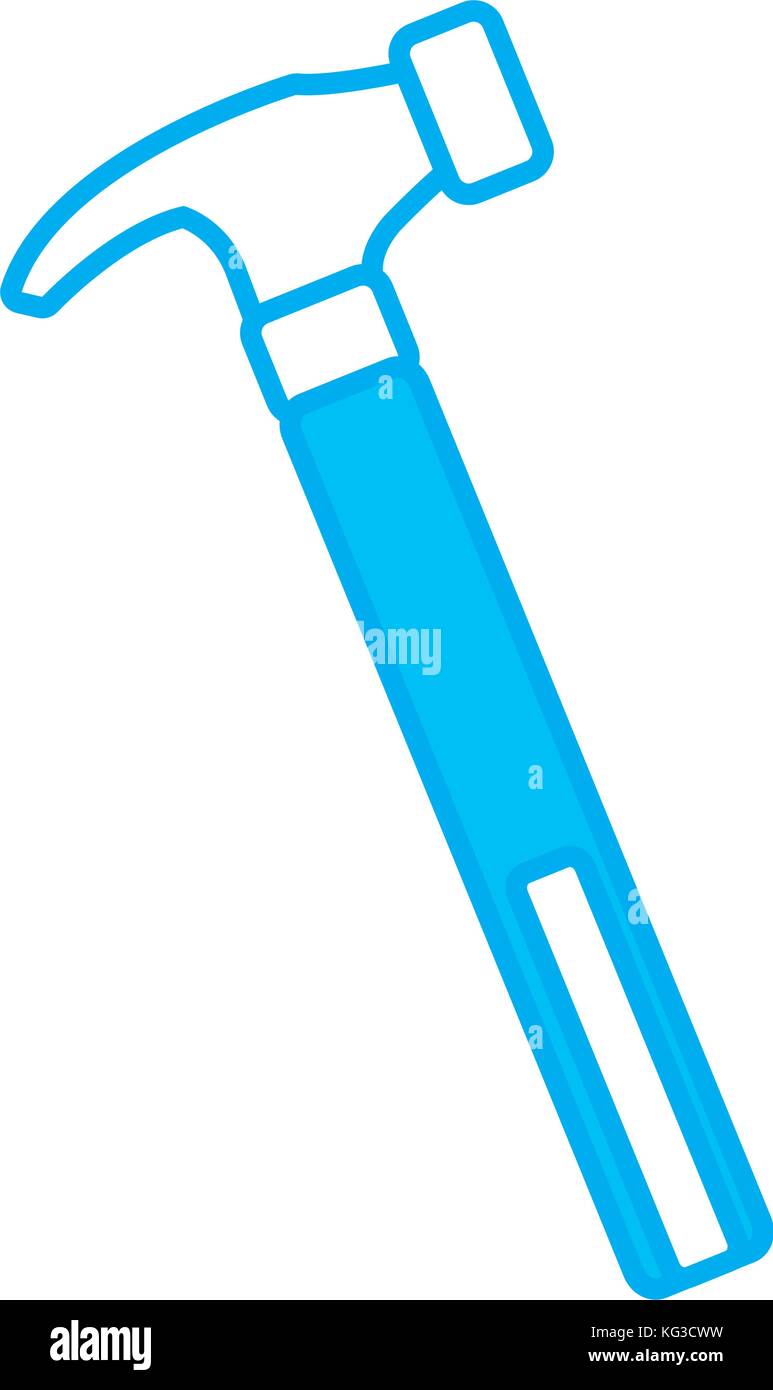 Hammer construction tool Stock Vector Image & Art - Alamy