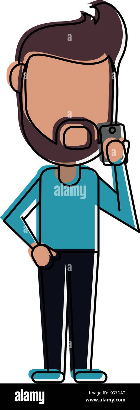 person using phone icon image Stock Vector Image & Art - Alamy