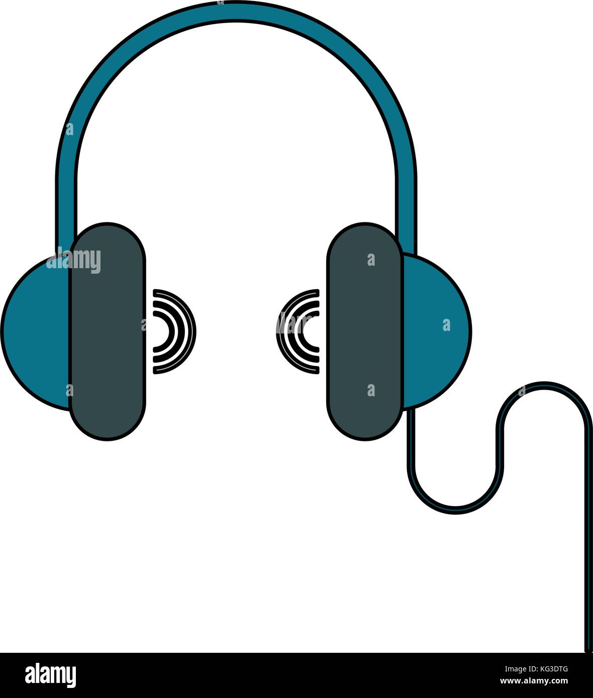 Music headphones isolated Stock Vector Image & Art - Alamy