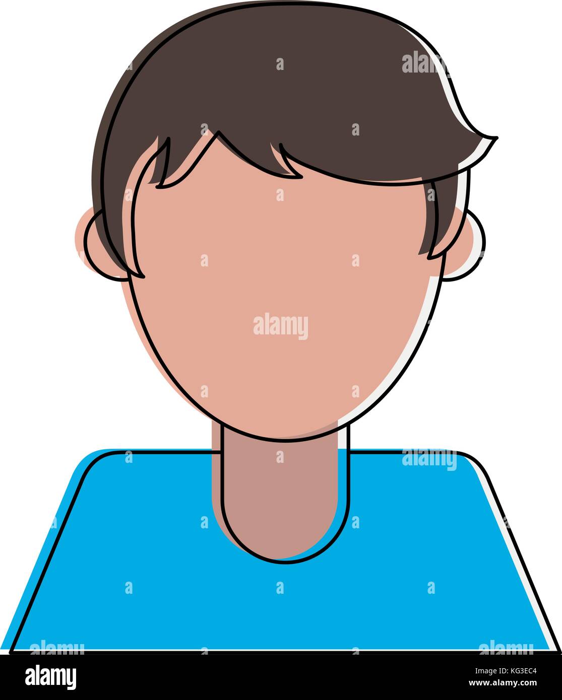 Faceless character humor hi-res stock photography and images - Alamy