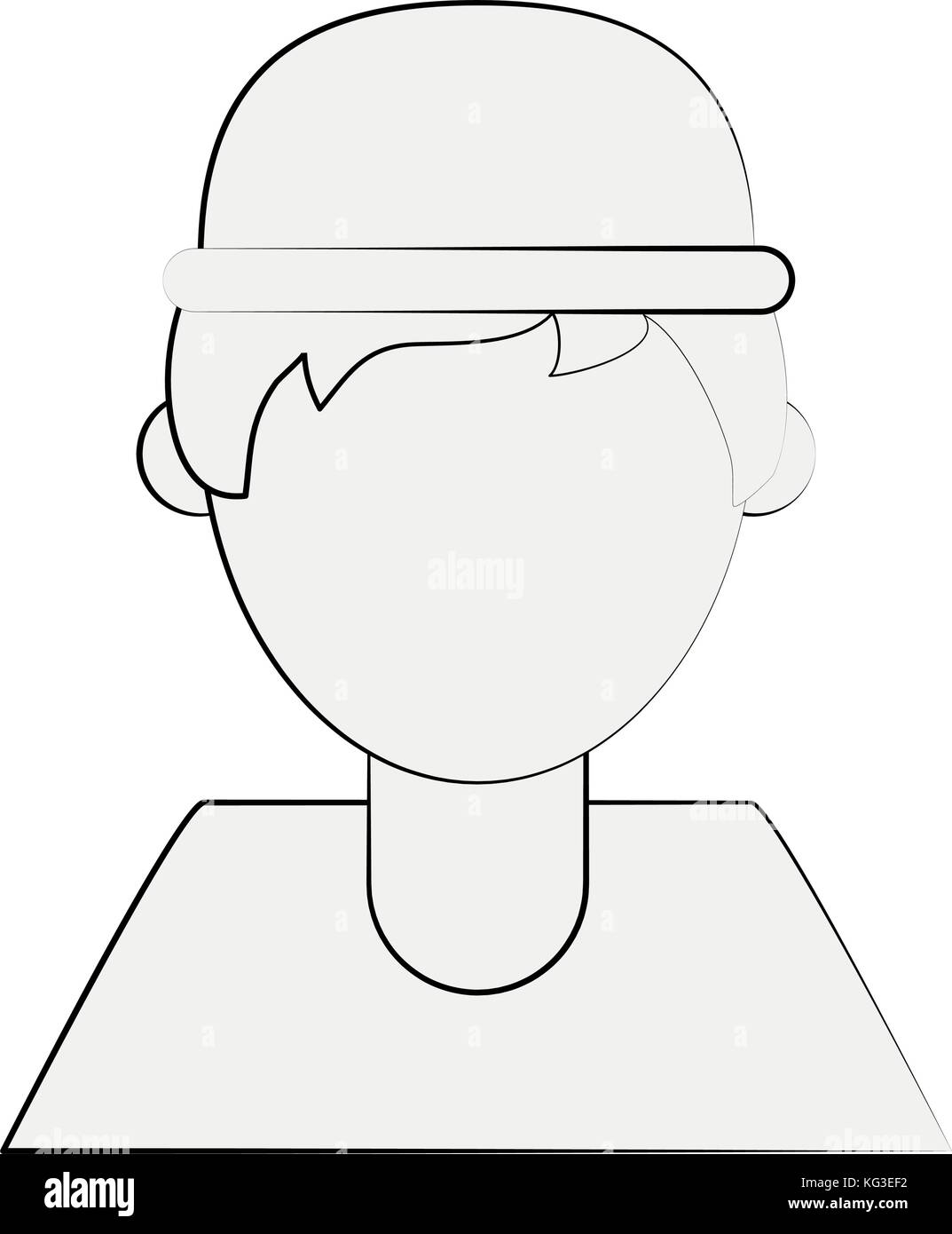 Faceless character humor hi-res stock photography and images - Alamy