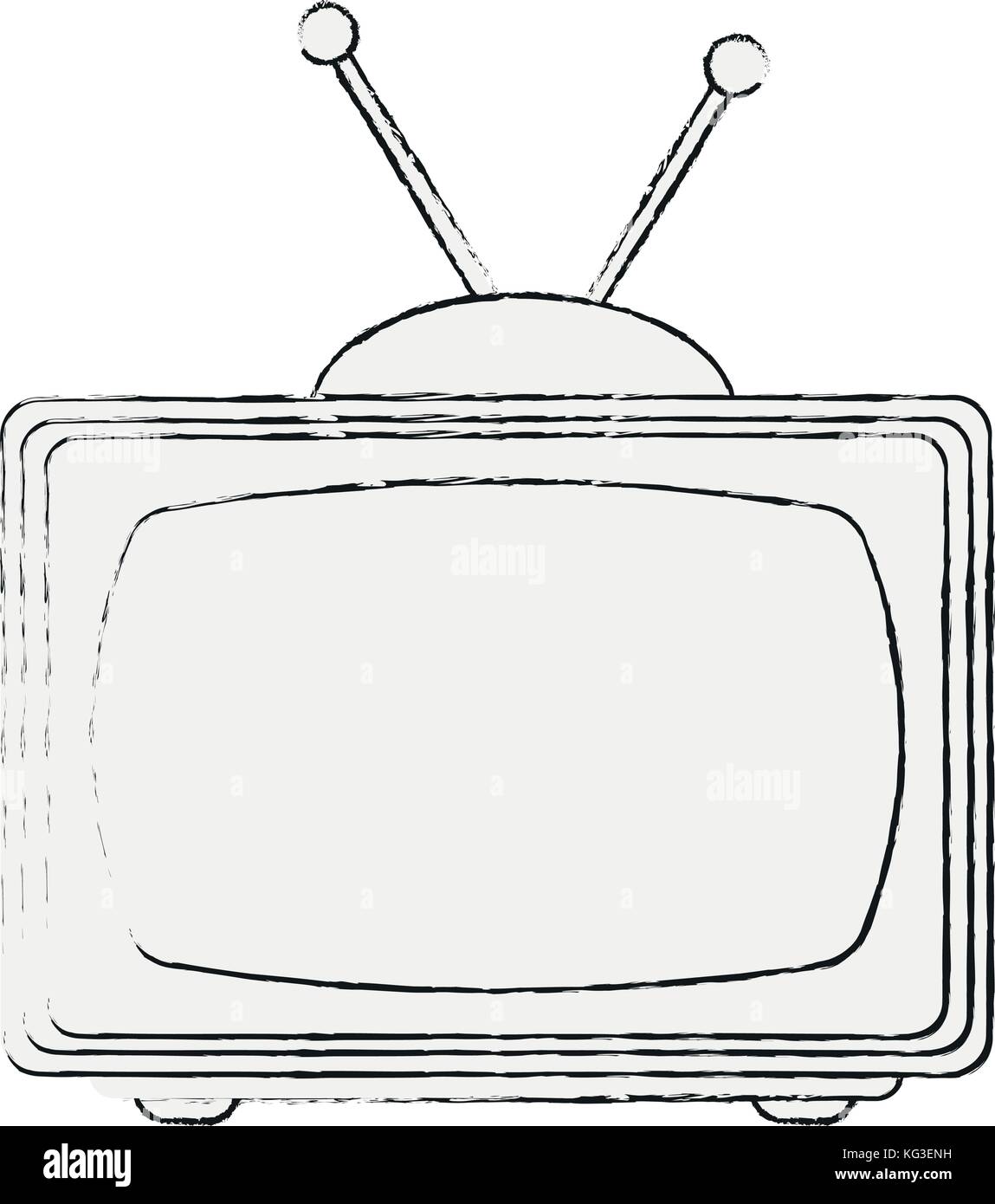 Old tv technology Stock Vector Image & Art - Alamy