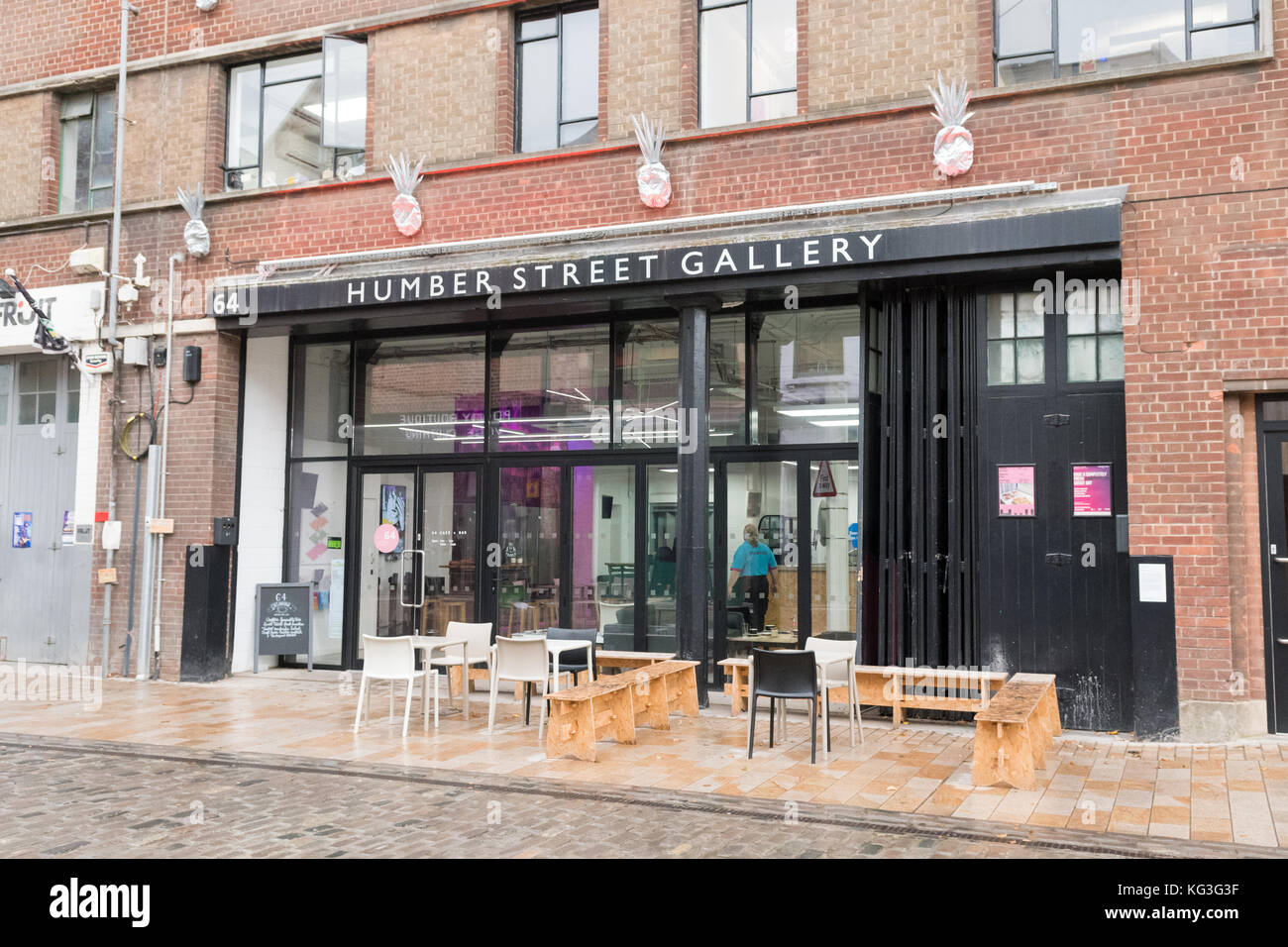 Humber Street Gallery, Humber Street, Hull, England, UK Stock Photo Alamy