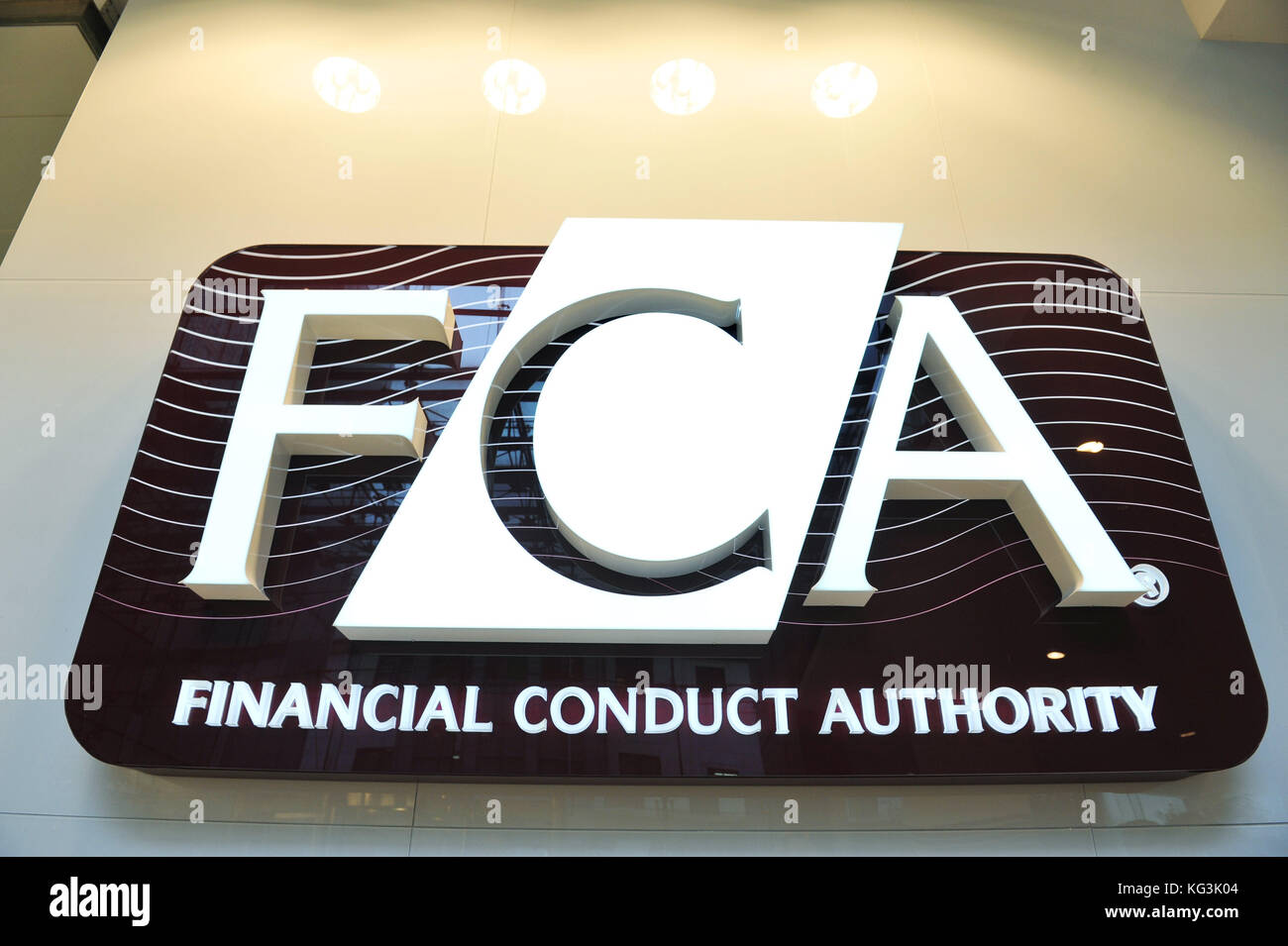 Financial Conduct Authority [FCA] offices in Canary Wharf, London. Photo by Michael Walter/Troika Stock Photo