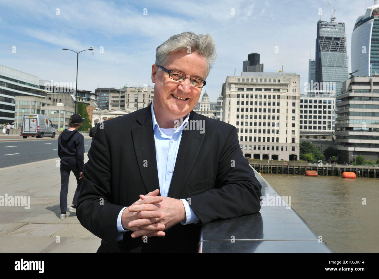 Mick McAteer, Direcor of The Financial Inclusion Centre photographed in the City of London. Photo by Michael Walter/Troika Stock Photo