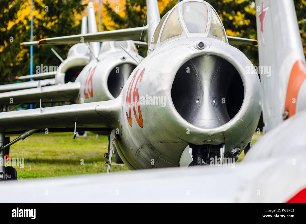 Mikoyan-Gurevich MiG-17. Jet fighter aircraft developed by Mikoyan ...