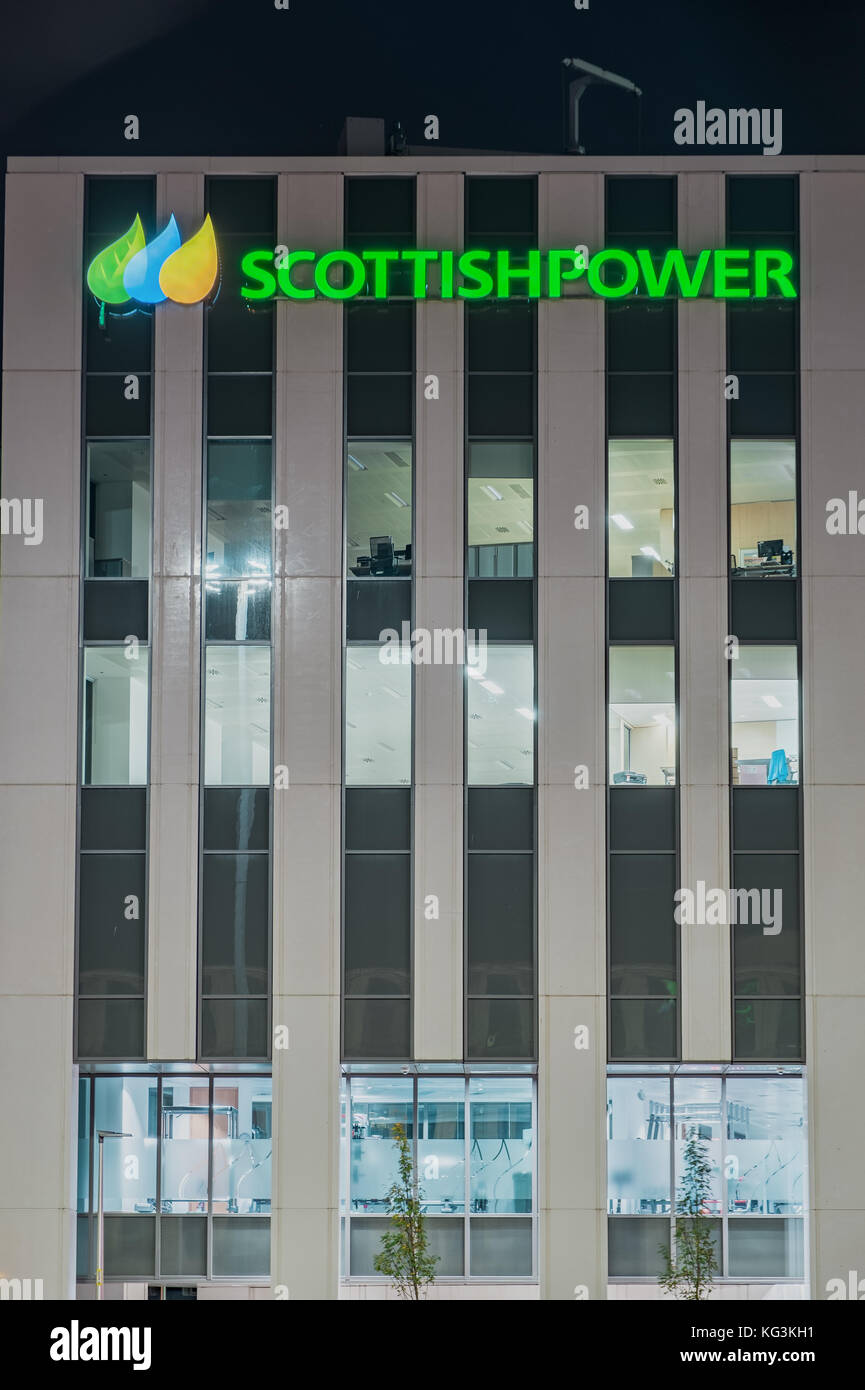Scottish Power building Glasgow Stock Photo