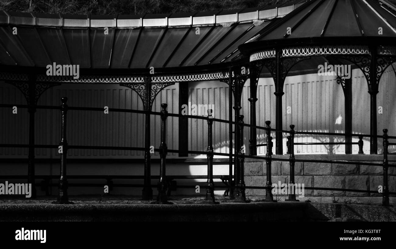 Bay shelter Black and White Stock Photos & Images - Alamy