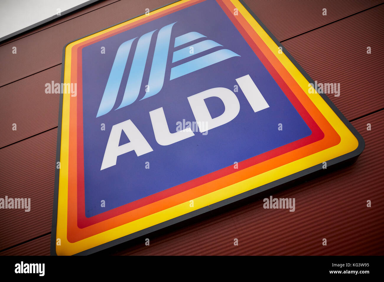 Aldi logo hi-res stock photography and images - Alamy