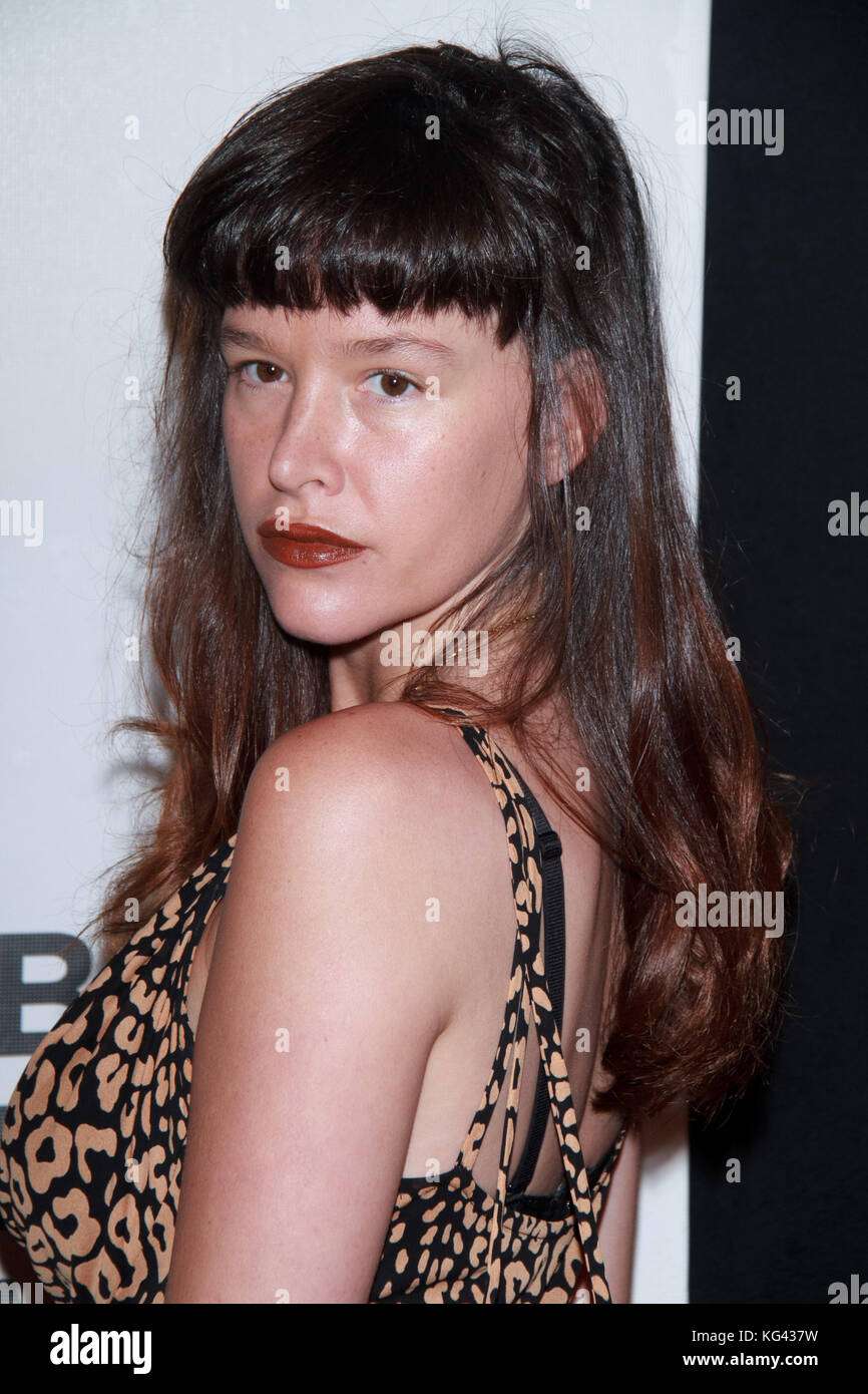 Paz de la Huerta attends the premiere of 'God Bless Ozzy Osbourne' during the 2011 Tribeca Film Festival at BMCC Tribeca PAC on April 24, 2011 in NY. Stock Photo