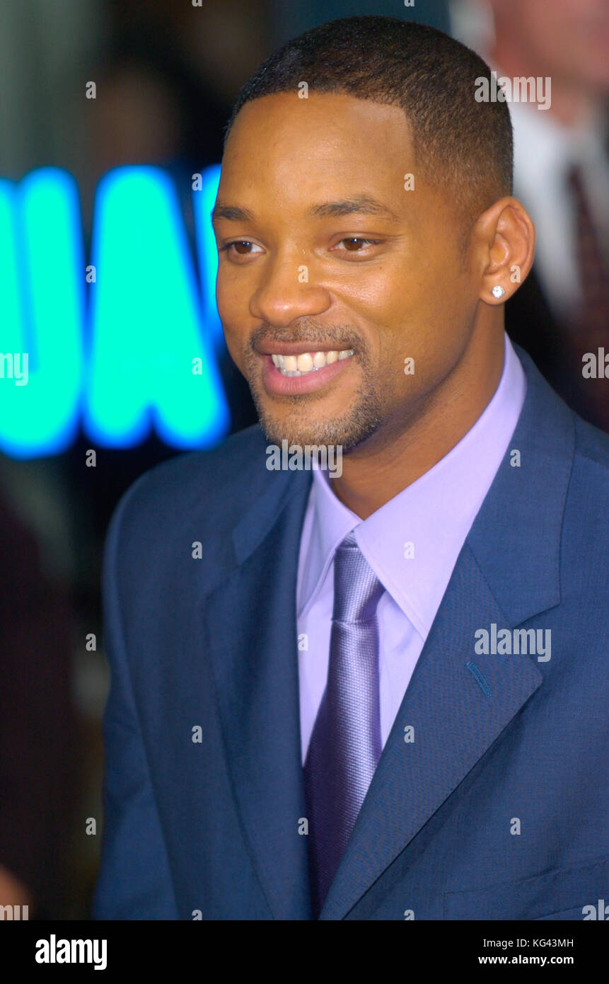 Will Smith,  I Robot film premiere, London 2004, London , UK, England Stock Photo