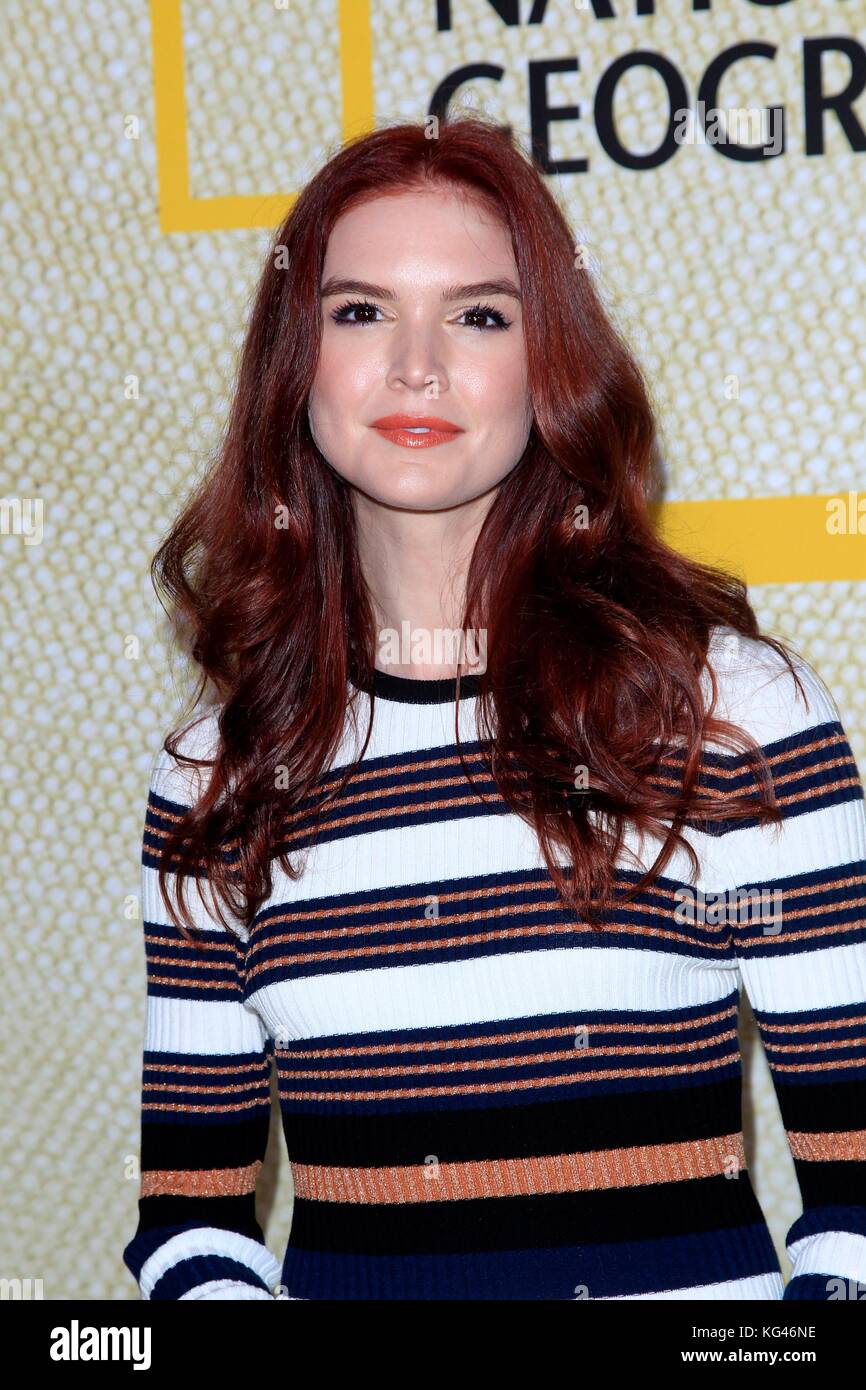 Emily Tyra at arrivals for National Geographic's THE LONG ROAD HOME