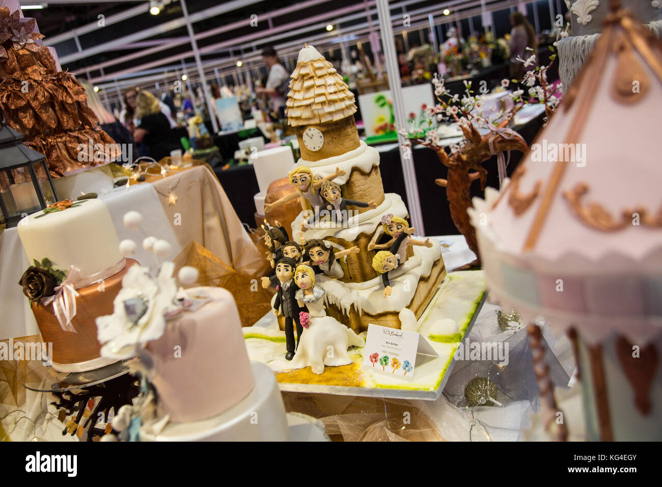 Birmingham, UK. 04th Nov, 2017. Cake International at the NEC where