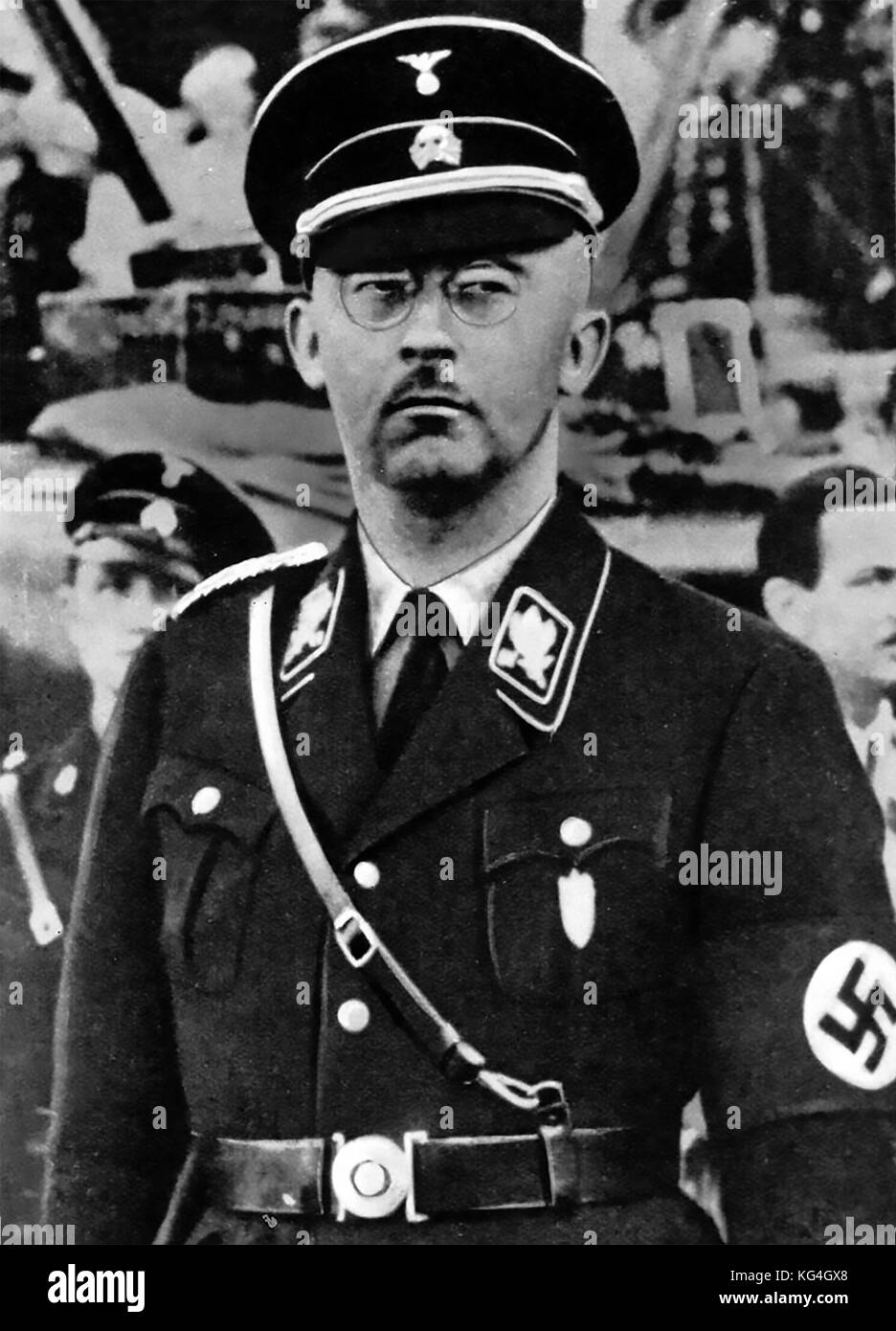 HEINRICH HIMMLER  (1900-1945) leading member of the German Nazi Party Stock Photo