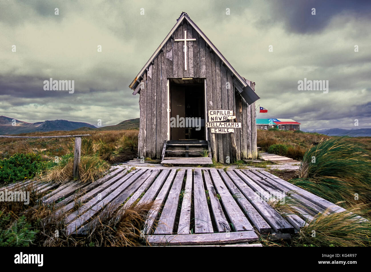 Stella maris chapel cape horn hi-res stock photography and 