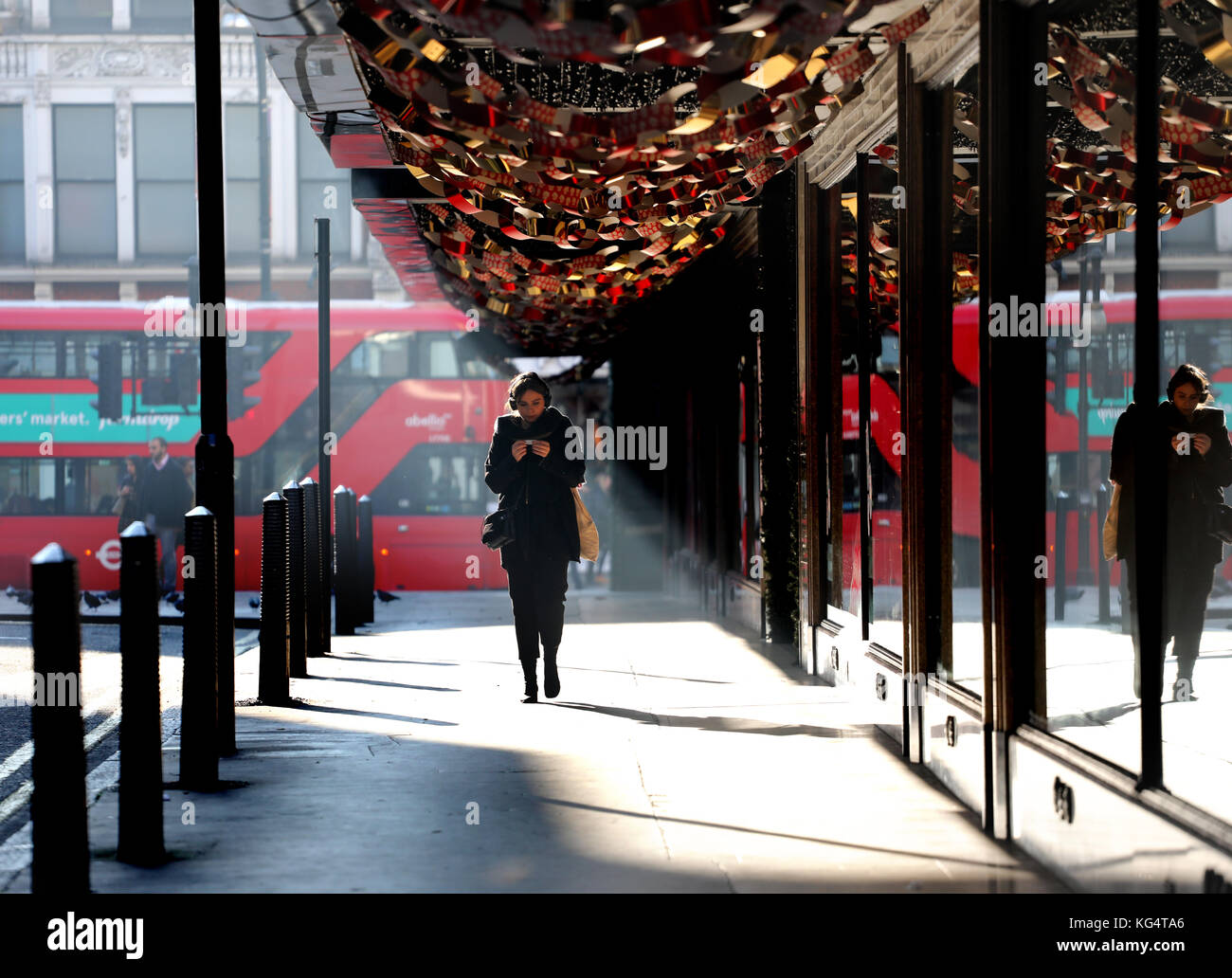 John Lewis Oxford Street Stock Photo Alamy