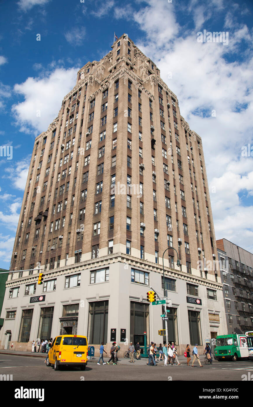 historical skyscraper, 8th avenue and W14th street, Chelsea, Manhattan