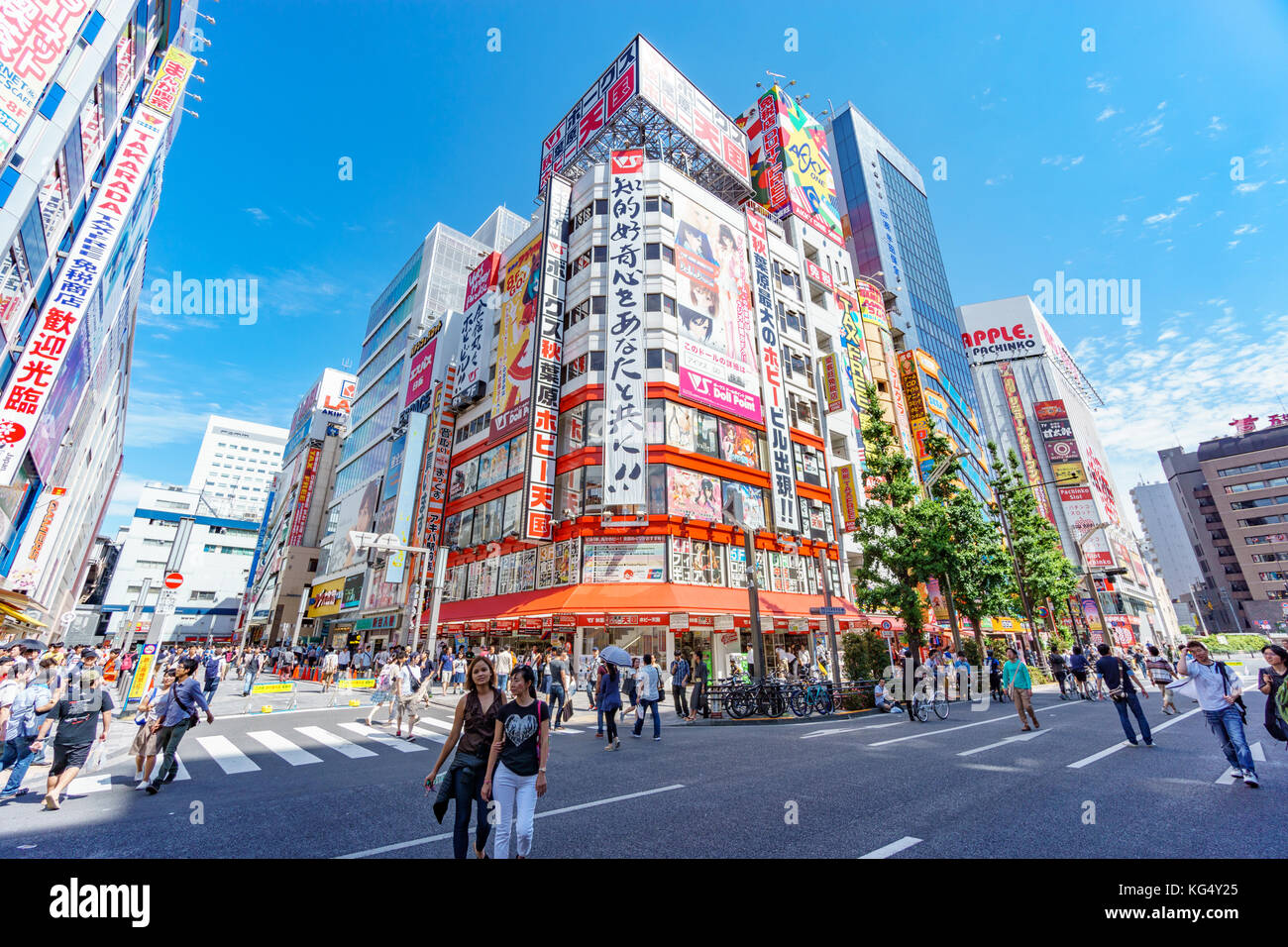 Akihabara On Sunday Stock Photo Alamy