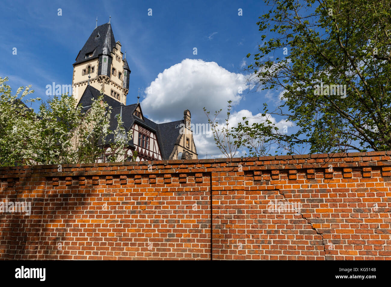 ehemalige Fachschule für Gartenbau Quedlinburg Stock Photo