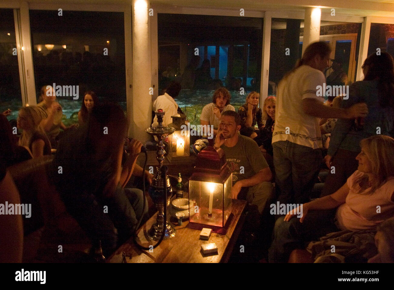 Nightlife in Cape Town, South Africa Stock Photo Alamy