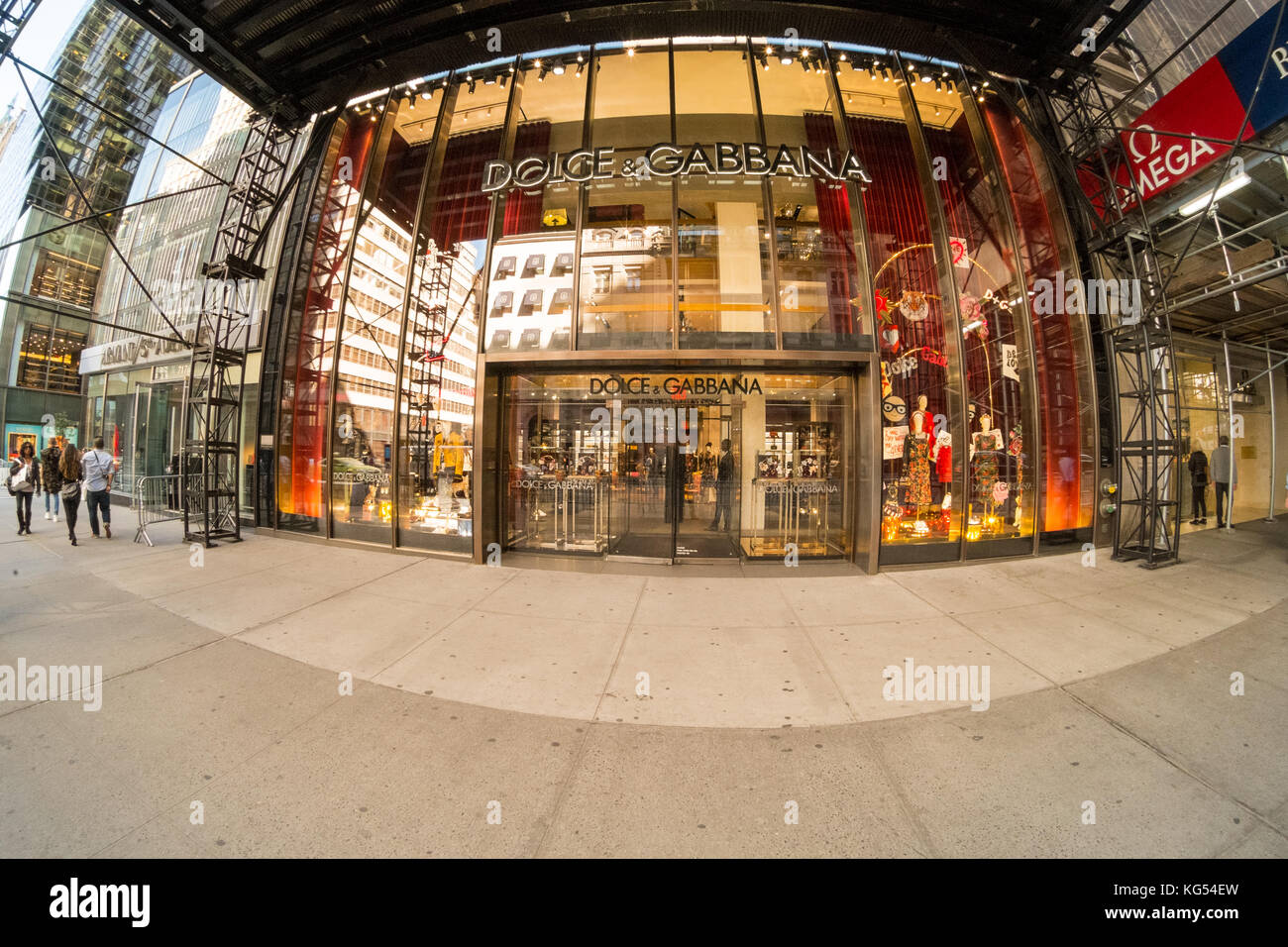 Dolce & Gabbana's store, Fifth Avenue, New York City, NY, United States
