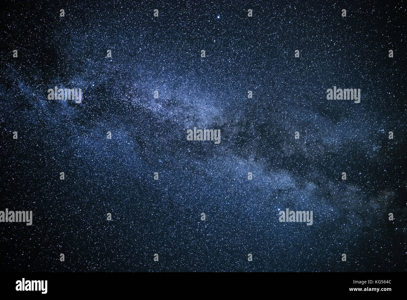 Background of starry night sky with the Milky Way Stock Photo - Alamy
