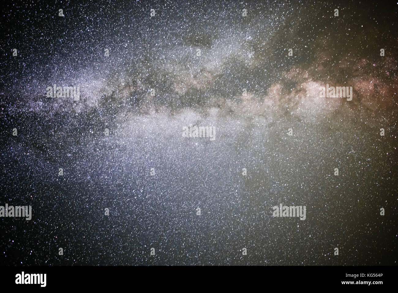 Background of starry night sky with the Milky Way Stock Photo - Alamy