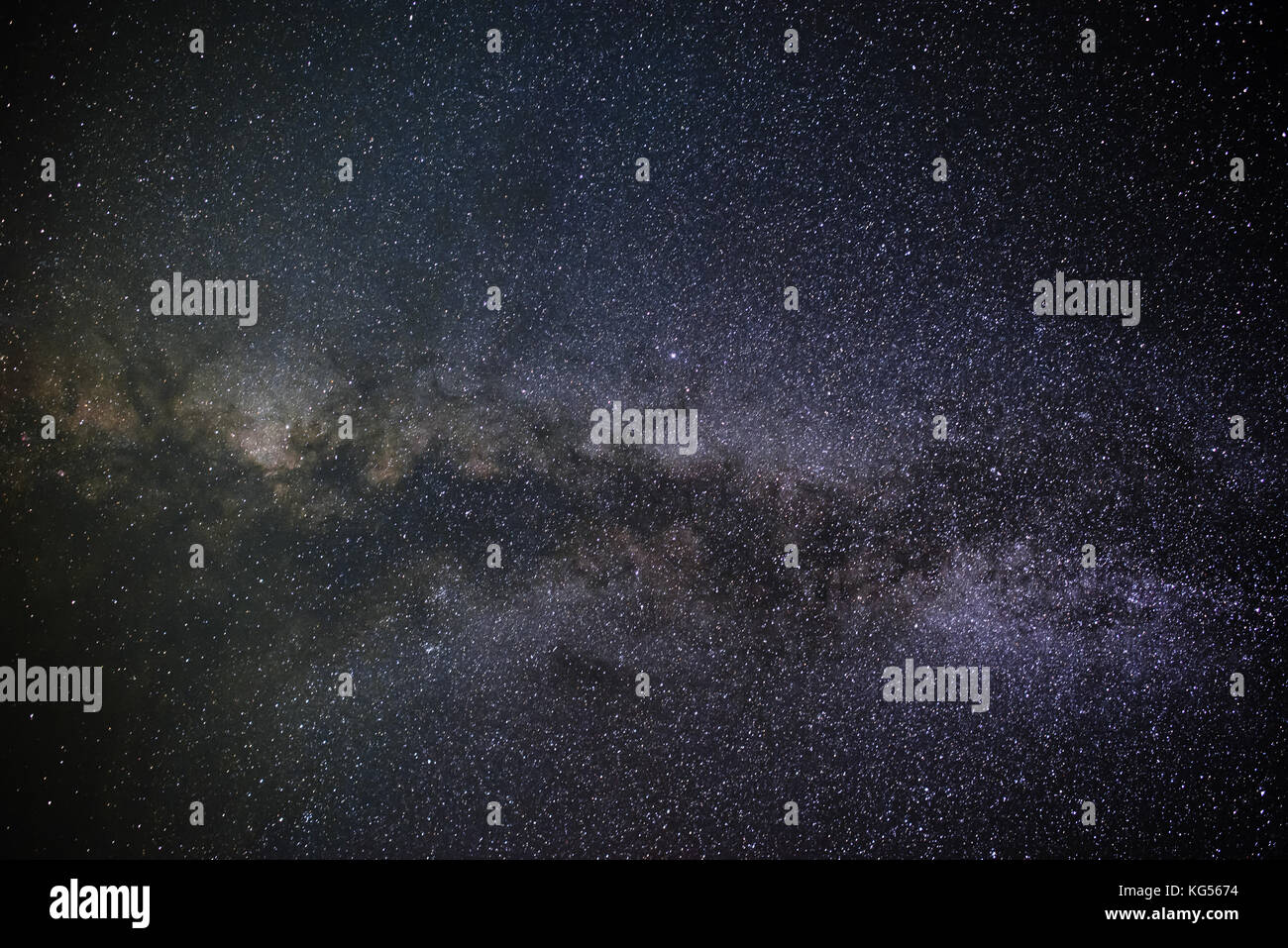 Background of starry night sky with the Milky Way Stock Photo - Alamy