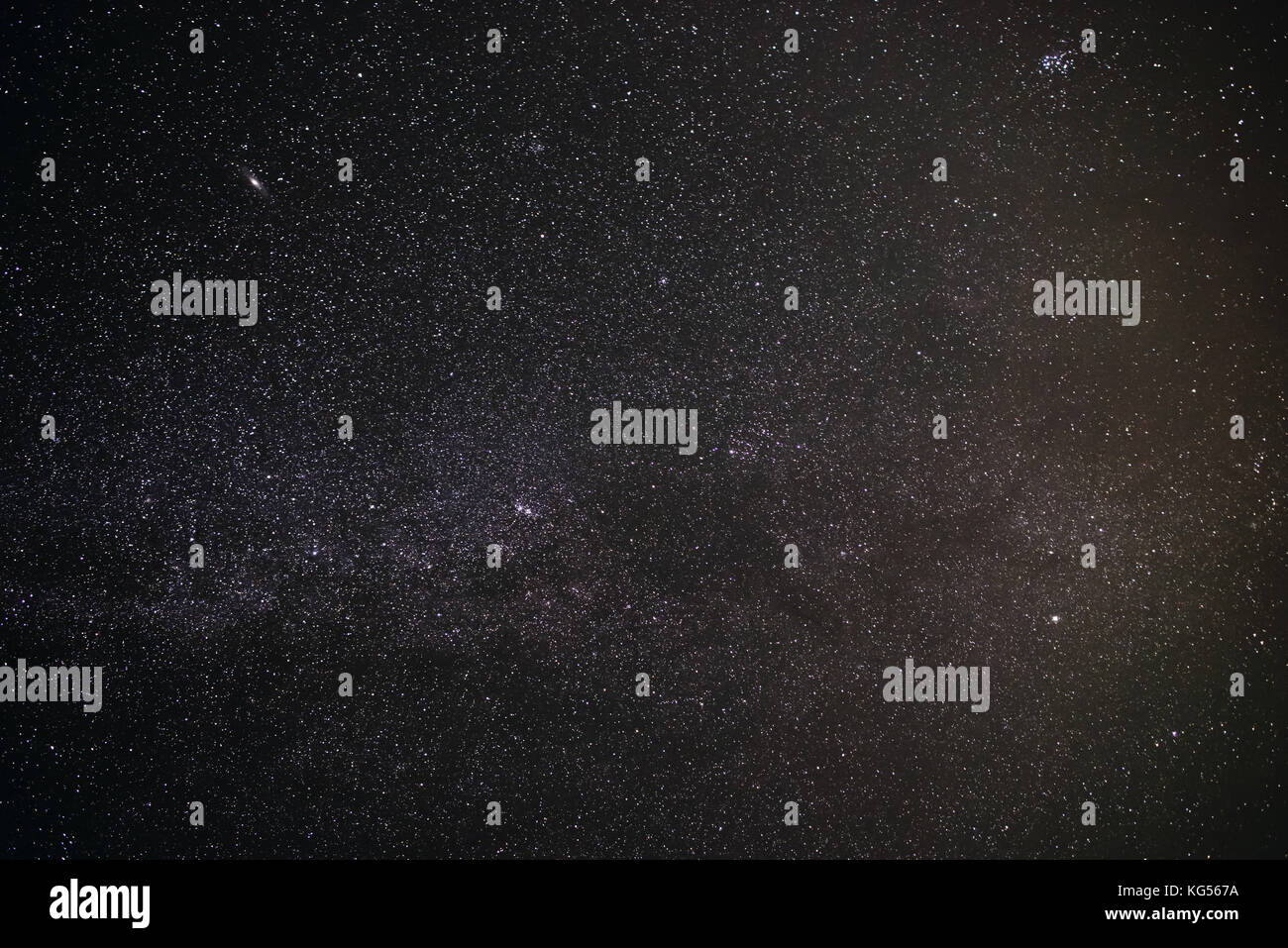 Background of starry night sky with the Milky Way Stock Photo - Alamy