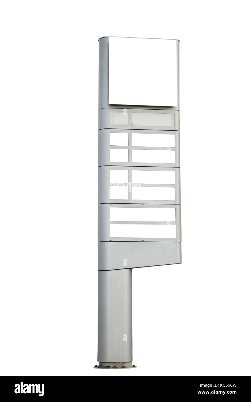 Gas Station prices sign, isolated Stock Photo - Alamy