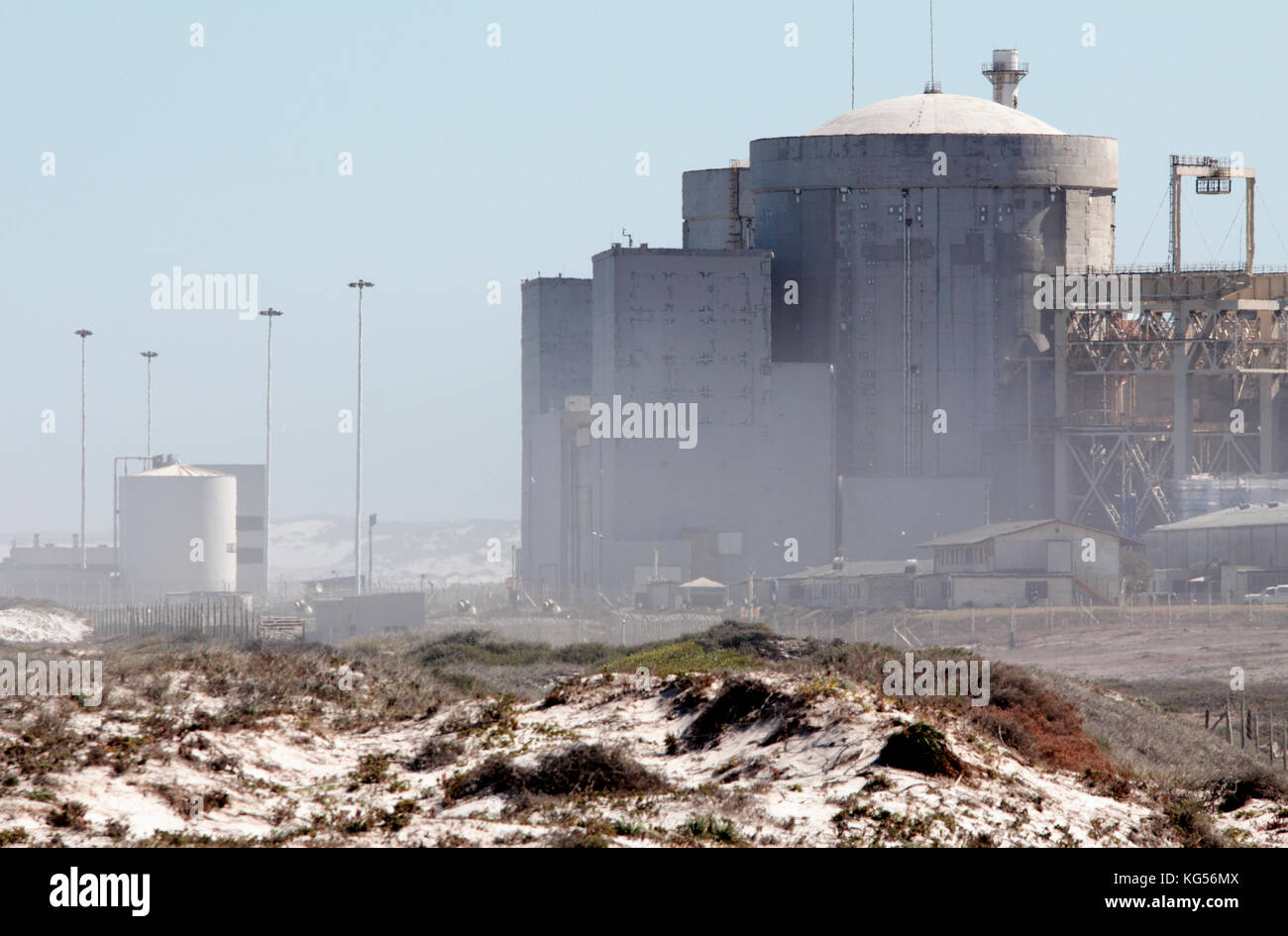 Nuclear Power Station Koeberg Western Cape South Africa Stock Photo nuclear-power-station-koeberg-western-cape-south-africa-stock-photo
