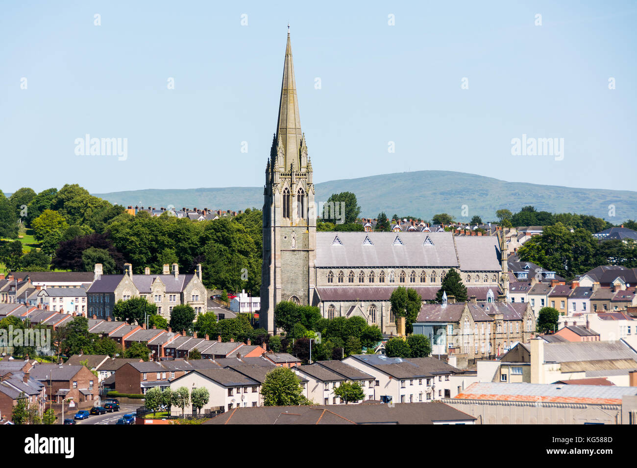 St. Eugene's Cathedral, Derry, Northern Ireland Stock Photo Alamy