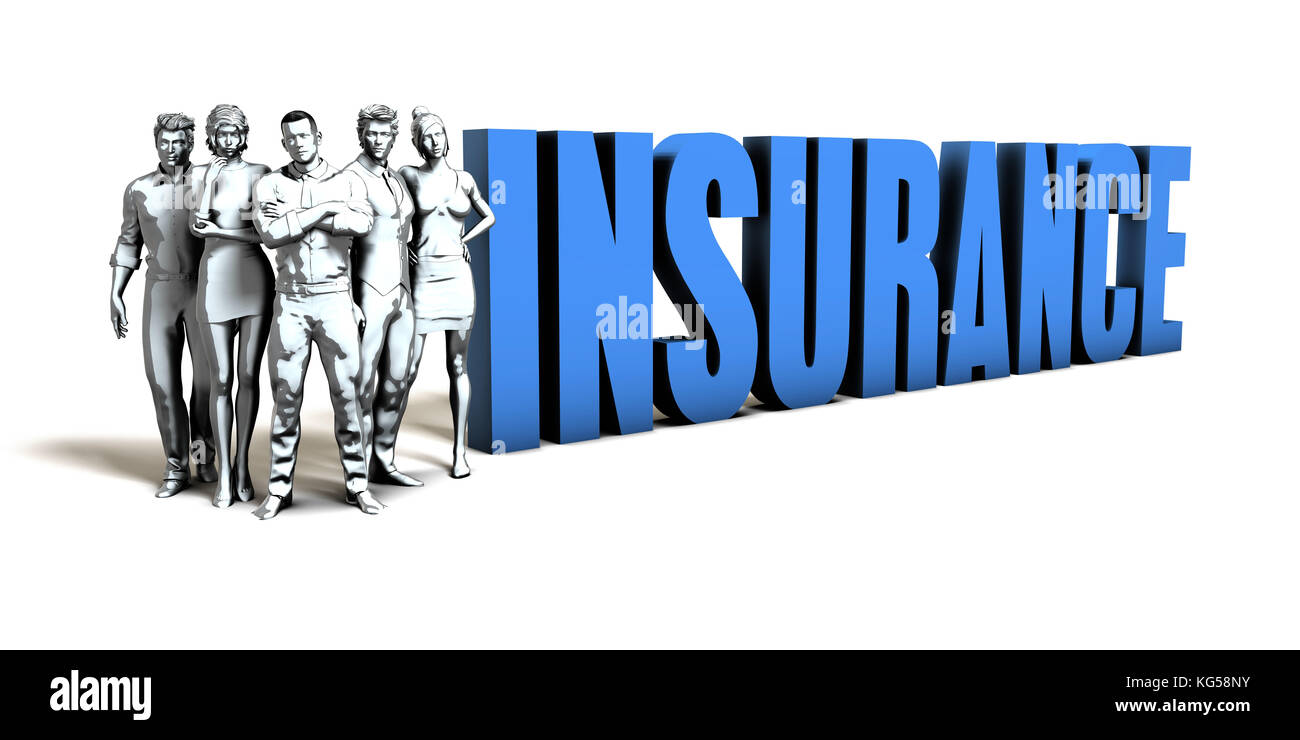 Insurance Business Background Insurance Business Concept as a Presentation Background Stock Photo - Alamy