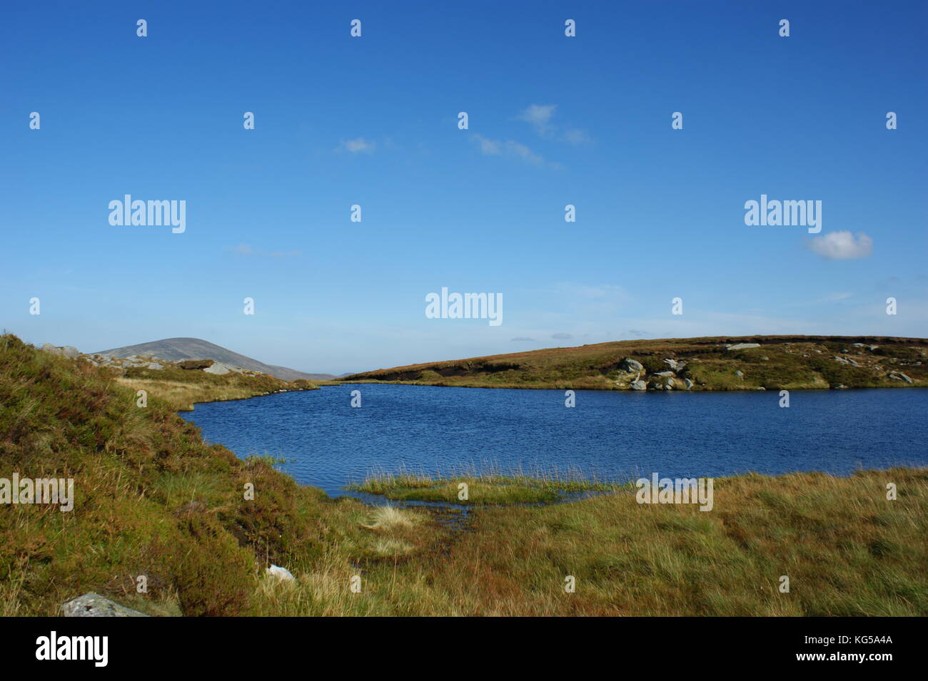 Three lake in Wicklow Mountains, Ireland Stock Photo
