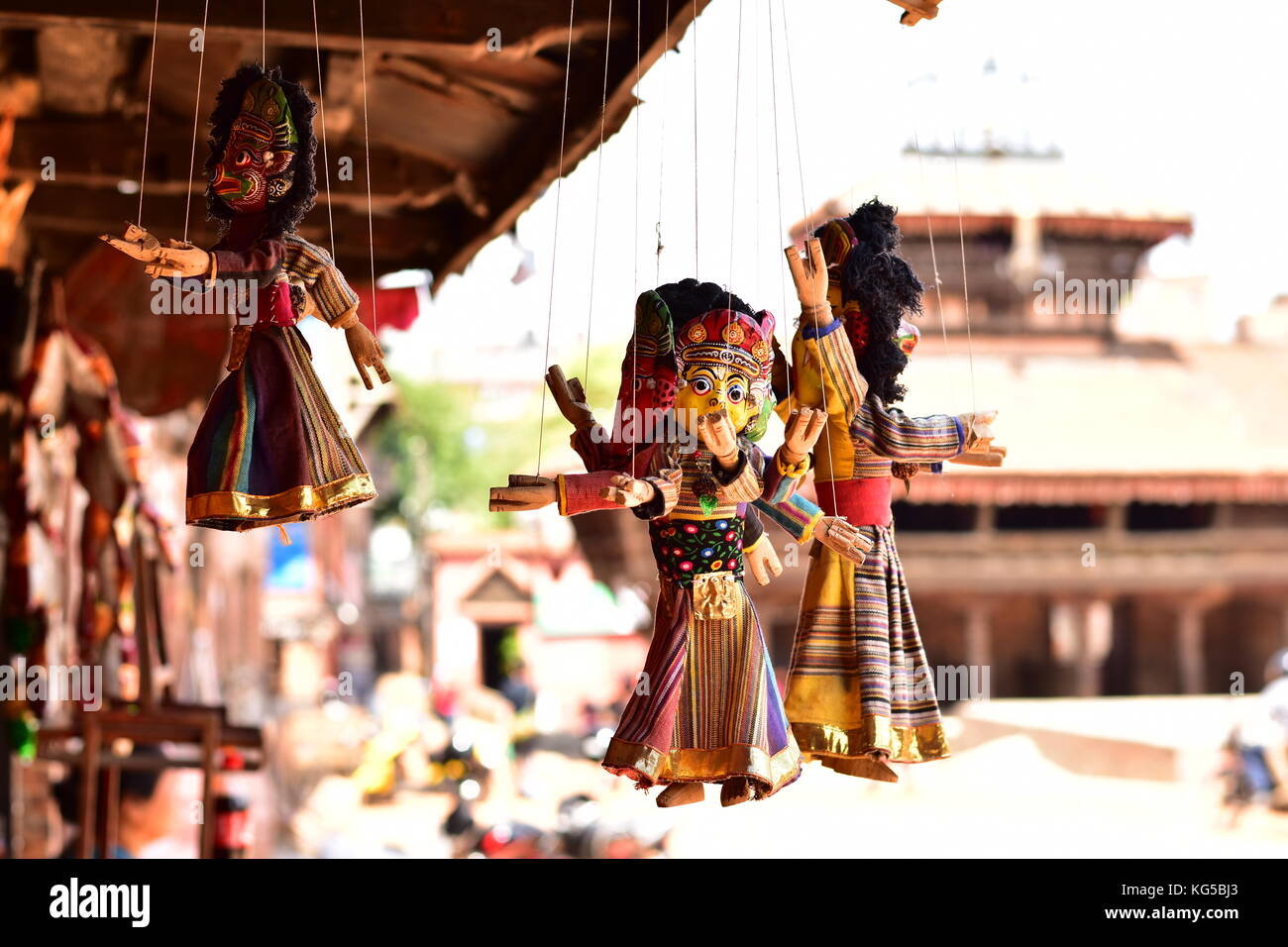 puppet dolls in Nepali dress Stock Photo - Alamy
