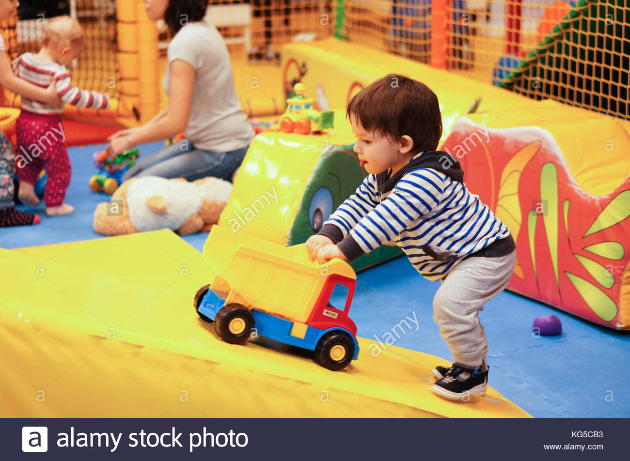 Poznan Poland November 14 2015 Two Years Old Child - 