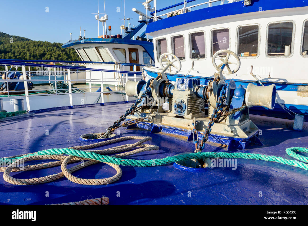 Anchor Windlass High Resolution Stock Photography and Images Alamy