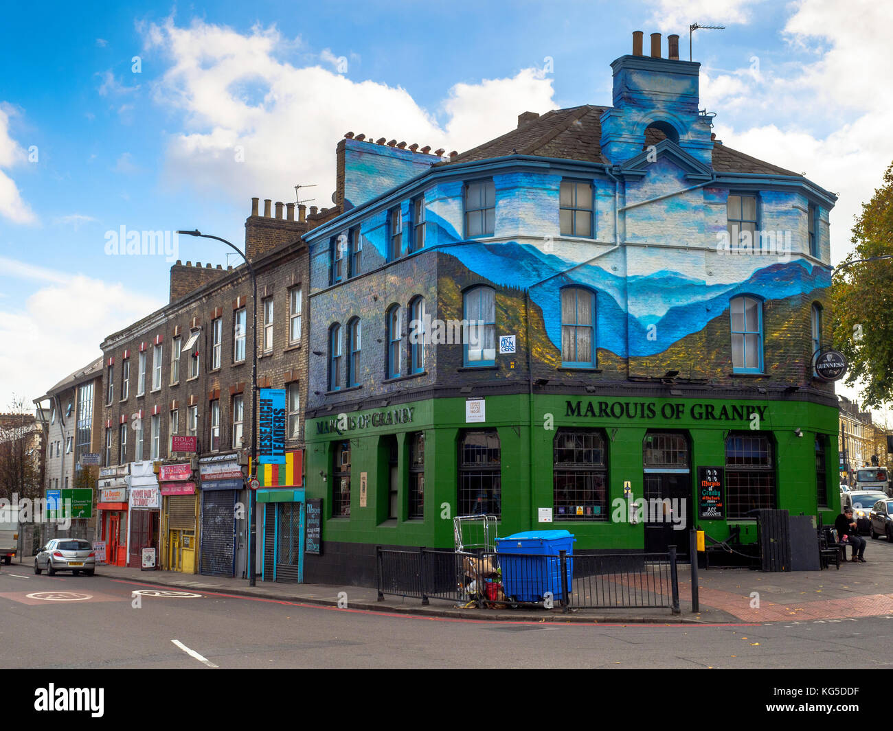 MArquis of Gramby Pub in Lewisham Way - New Cross, London Stock Photo