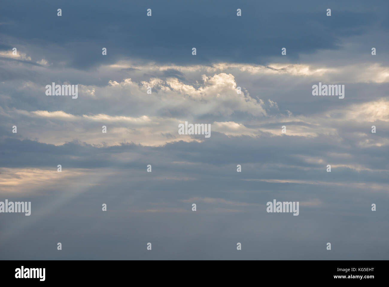 Dark sky with black clouds brings storm rain Stock Photo - Alamy