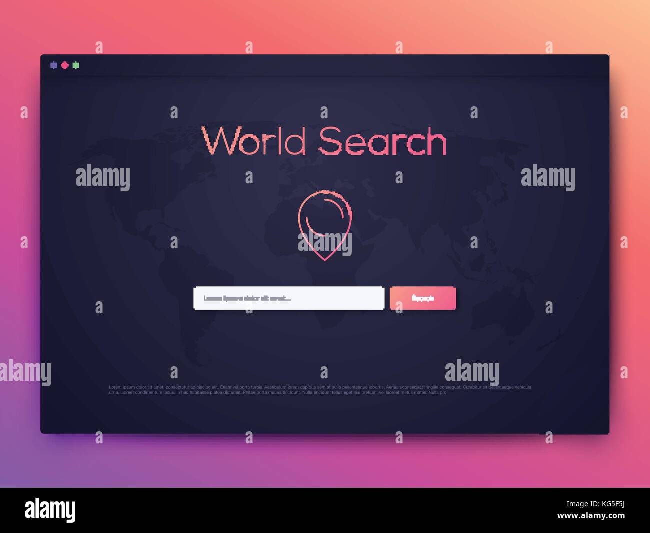 Vector Illustration of screens and web concept Stock Vector Image & Art ...