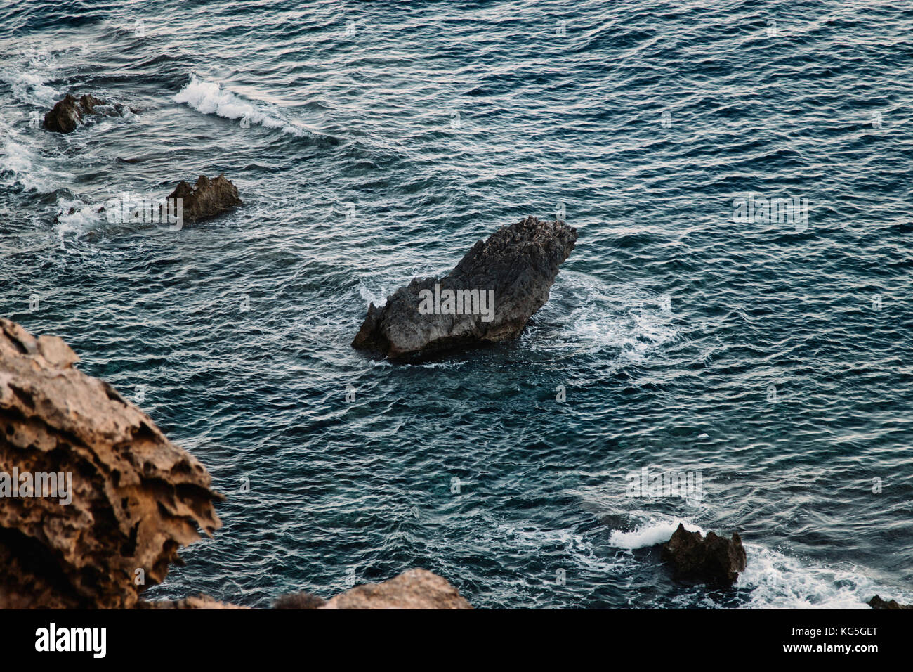 cliff of Formentera, Punta Prima Stock Photo Alamy