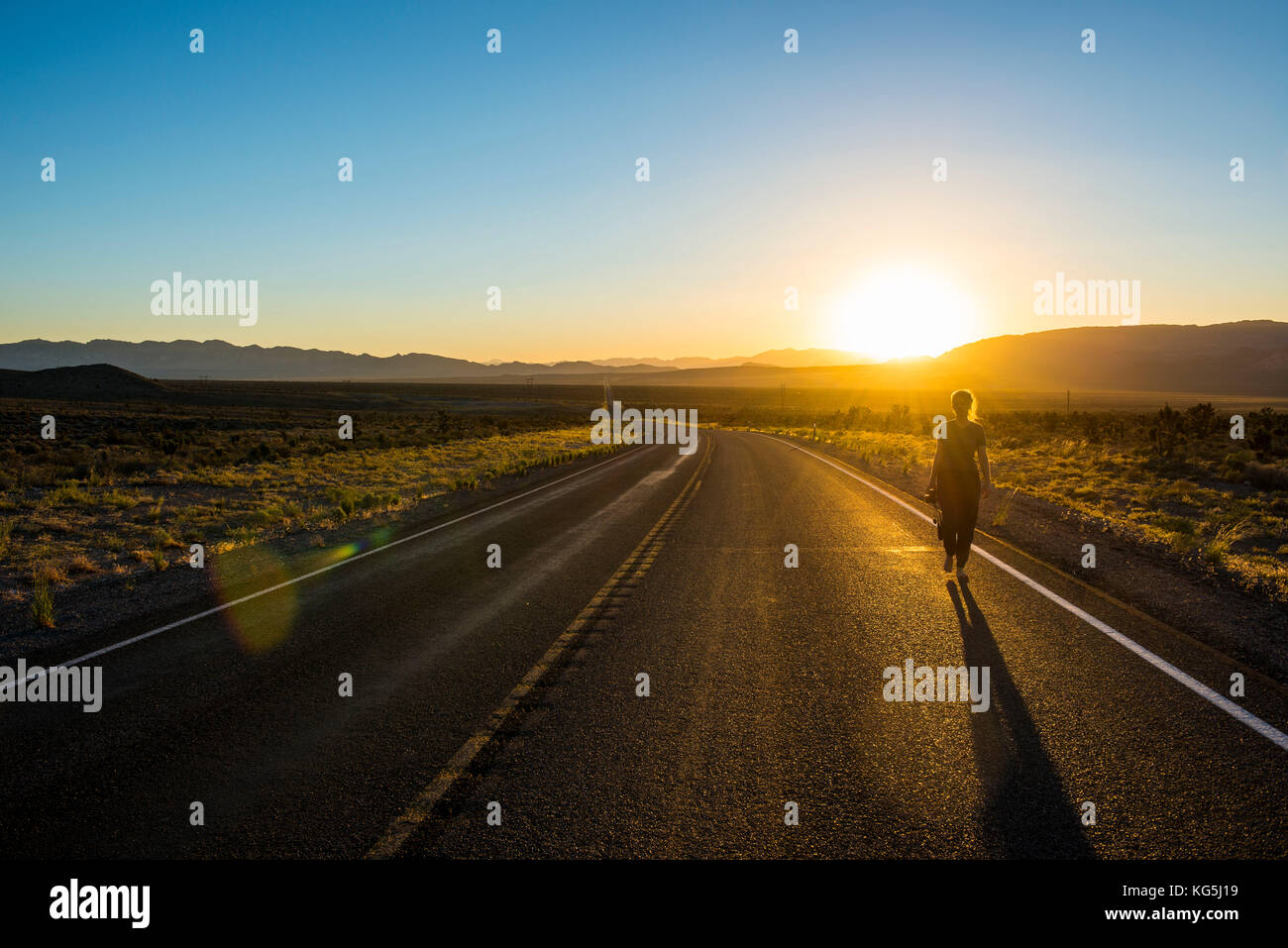 A long winding road hi-res stock photography and images - Alamy