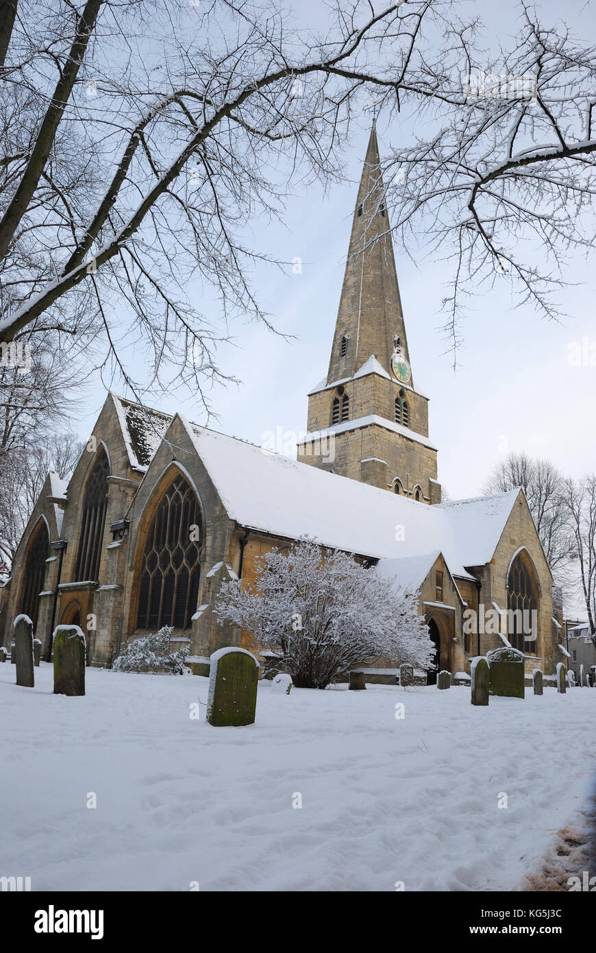 Cheltenham St. Mary's church Stock Photo Alamy