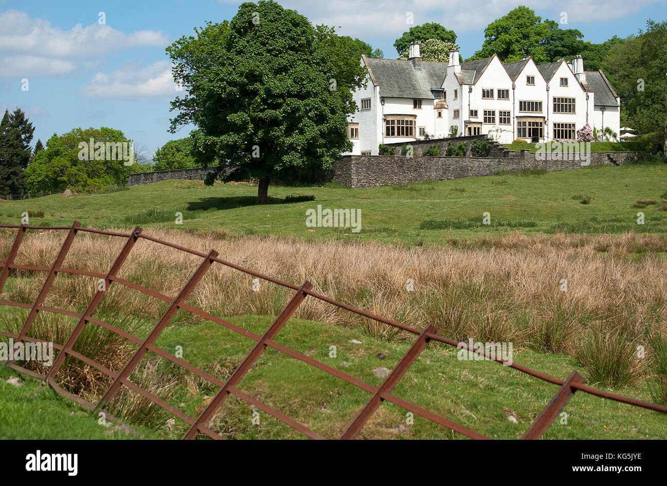 Blackwell Arts & Crafts House, Windermere Stock Photo Alamy