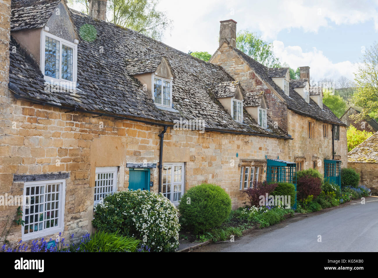 England, Cotswolds, Worcestershire, Snowshill Stock Photo