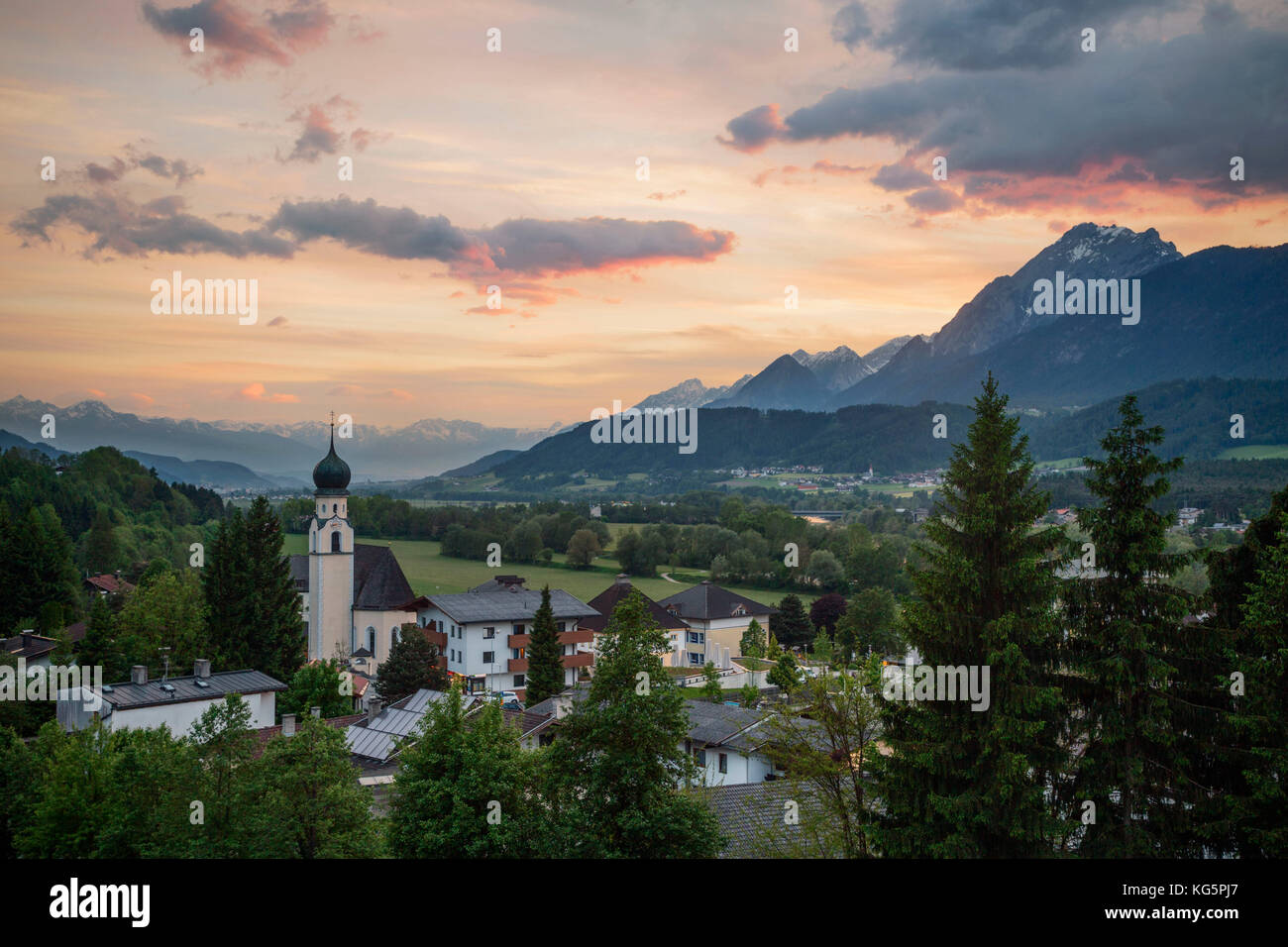 Pill, Schwaz, Tyrol - Tirol, Austria, Europe Stock Photo