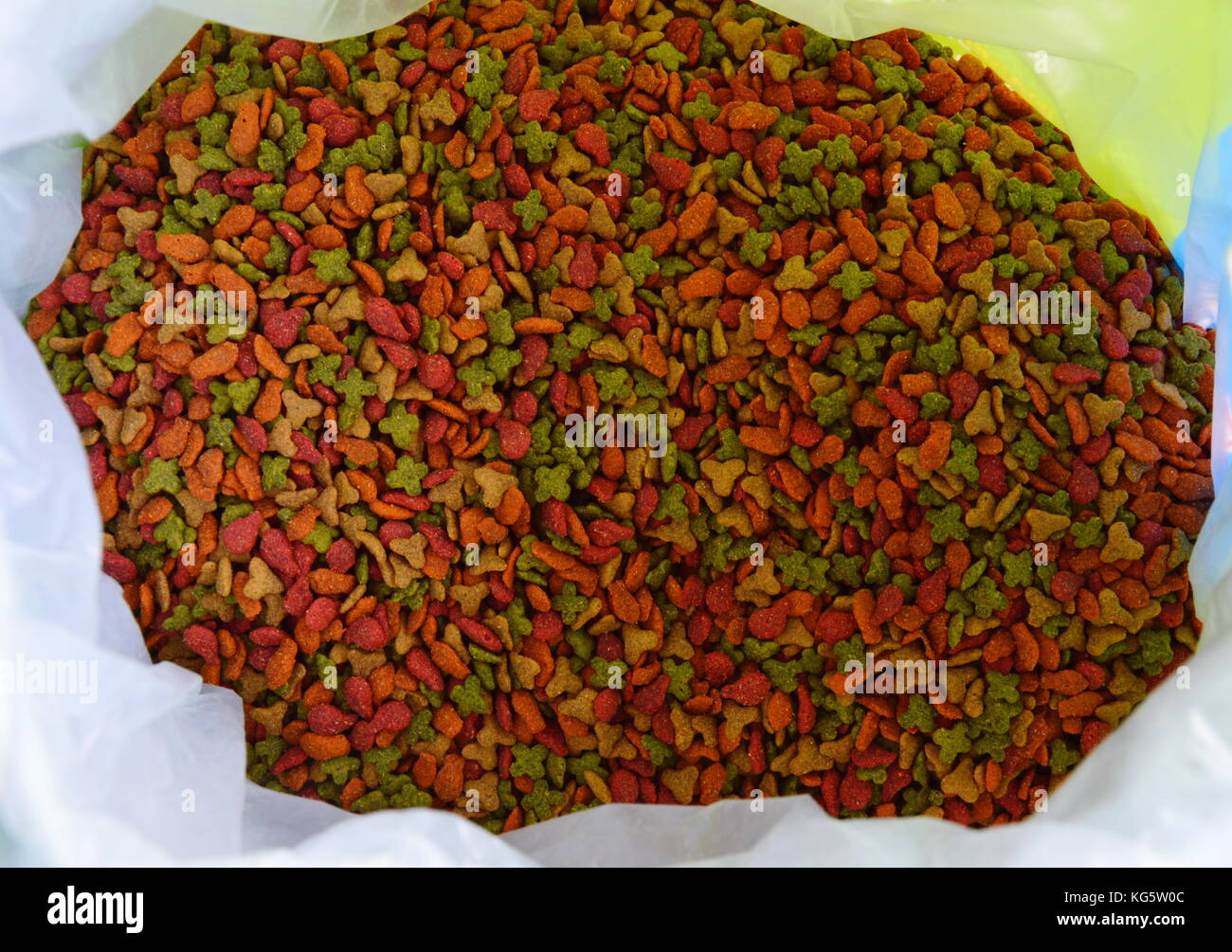 cat food in the bag Stock Photo Alamy