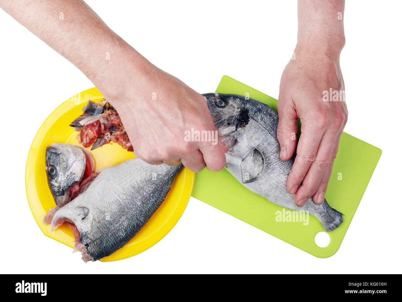 Fish guts cooking hires stock photography and images Alamy